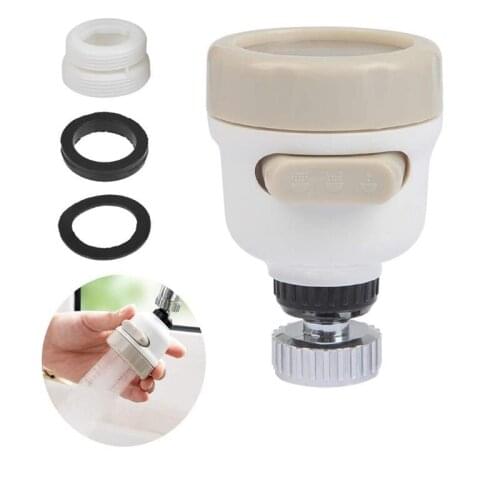 Swivel Faucet Aerator Diffuser Nozzle Splash-Proof Filter 3 Gear Head kichen accessories
