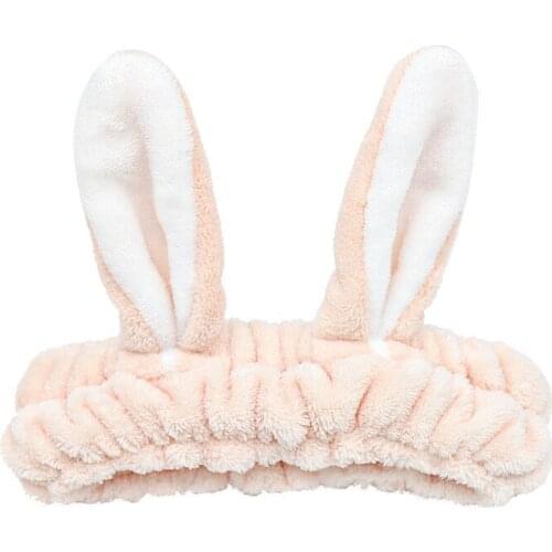 ElasticHair girl Face wash hairband rabbit ears antlers cat ears headband hairband hair band plush bow headband hair accessories