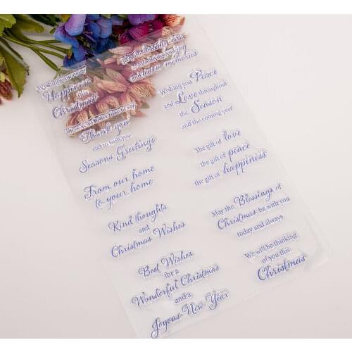 14x20.5Transparent Transparent sealTransparentClear Silicone Stamp/Seal forDIYscrapbooking/photo album Decorative card making