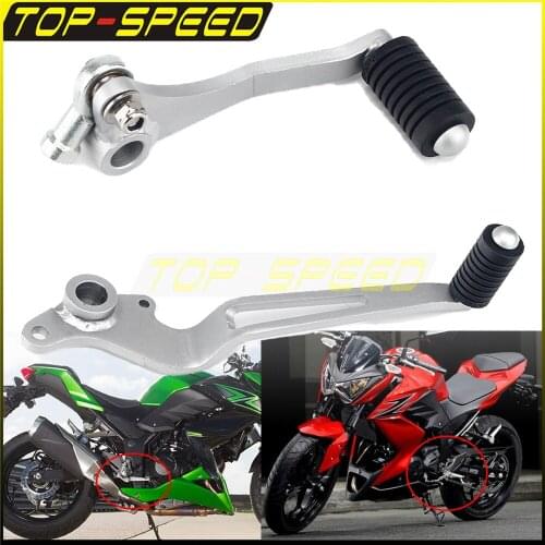 Motorcycle Gear Shift Lever Rear Brake Pedal For KAWASAKI EX 250R NINJA 2008-2018 NINJA 250R 2008-2018 NINJA 300 Z 250 Z 300