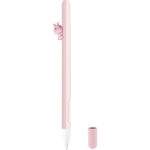 Cute Cat Silicone Protective Case Pouch Cap Holder Nib Cover For Apple Pencil 2