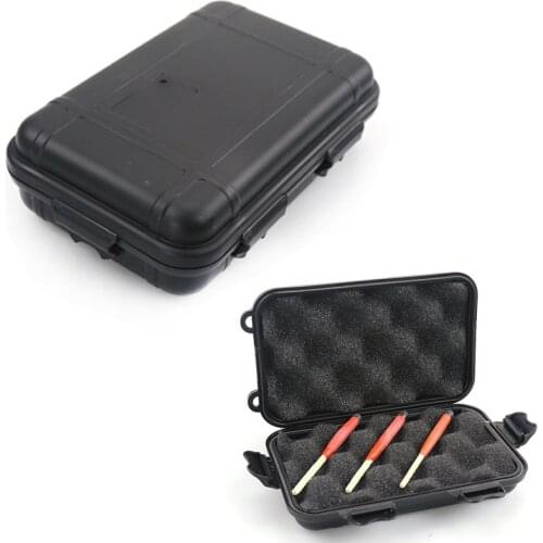 Outdoor Waterproof Shockproof Storage Box Survival Sealed Box Dustproof Fishing Tackle Tools Laser Sight Ammo Case Holder