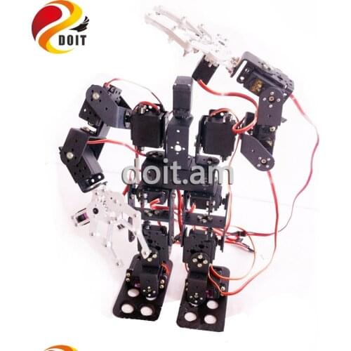 High DOF 15DOF Humanoid Robot /A Full Set of Steering Gear Stent Accessories+ Claws 2PCS+15PCS High Torque Servos DIY RC