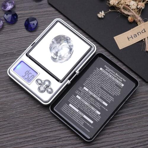 200g/0.01g High Precision Mini LCD Digital Pocket Electronic Jewelry Scale Kitchen Food Weighing Tool Electronic Scales