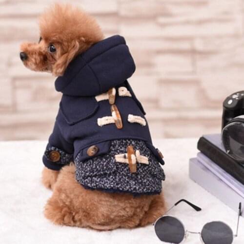 Winter Dogs Coats Jackets Thicken Waterproof Padded Vest Warm Outfits For Small Dog Clothes Chihuahua Teddy Bear Pet Clothing 4