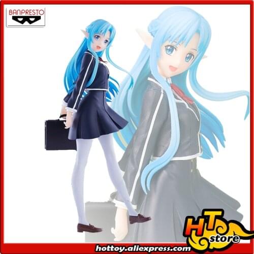 100% Original Banpresto EXQ Collection Figure - Asuna Survivor School Uniform ver. from "Sword Art Online"