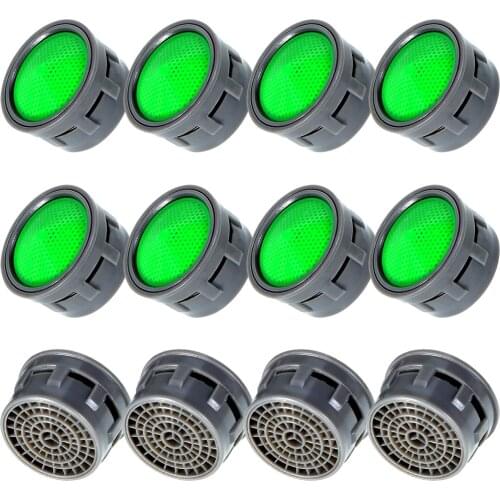 20Pcs Water Saving Faucet Aerator Faucet Basin Tap Bubbler Spout Net Prevent Splashing Bathroom Kitchen Nozzle Filter Accessorie