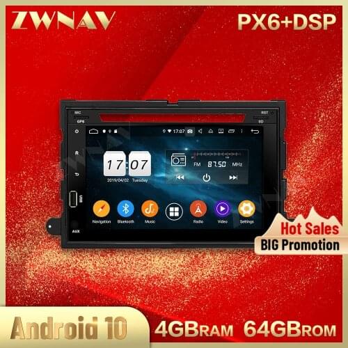 2 din Android 10.0 screen Car Multimedia player For Ford Fusion Explorer Video radio stereo GPS navi head unit auto audio stereo
