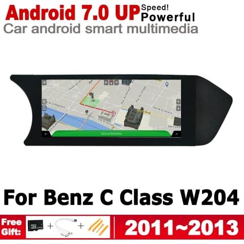 HD Screen Android For Mercedes Benz C Class W204 2011~2013 NTG Car GPS Navi Map Stereo Original Style Multimedia Player Radio