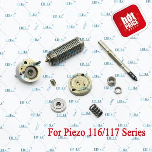 ERIKC F 00G X17 005 Common Rail Diesel Piezo Injector Valve Repair Kits F00GX17005 (FOOGX17005) for BOSH 0445116/117 Nozzle