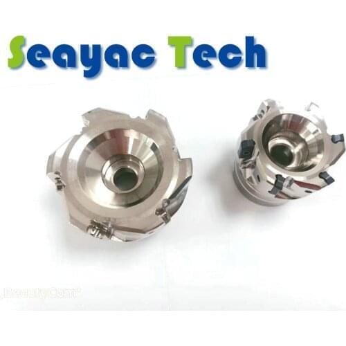 EXN03R double face cutter LNMU0303ER carbide inserts milling cutter head