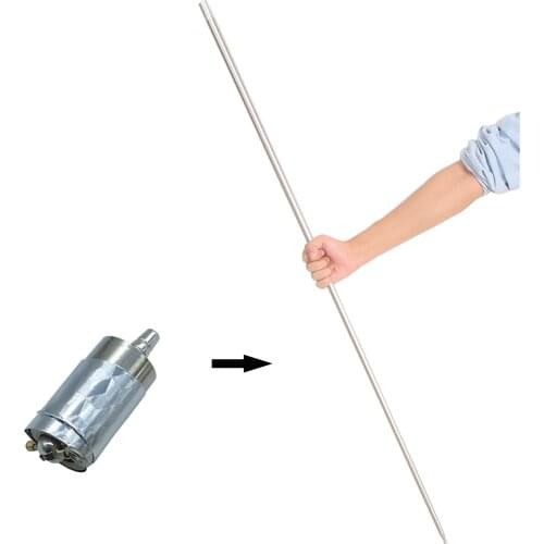 1 set Appearing Cane Metal Magic Tricks Stage Magic Magician Trick Close Up Illusion Silk To Wand Magic Prop