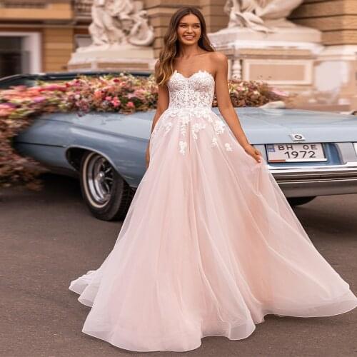 Luxury Beading Lace Applique Wedding Dresses 2021 Sexy Sweetheart Cap Sleeve Champagne Formal Bridal Gown for Brides Long