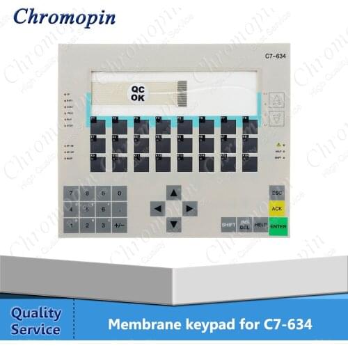 Membrane keypad for 6ES7634-2BF01-0AE3 6ES7 634-2BF01-0AE3 6ES7634-2BF02-0AE3 6ES7 634-2BF02-0AE3 C7-634