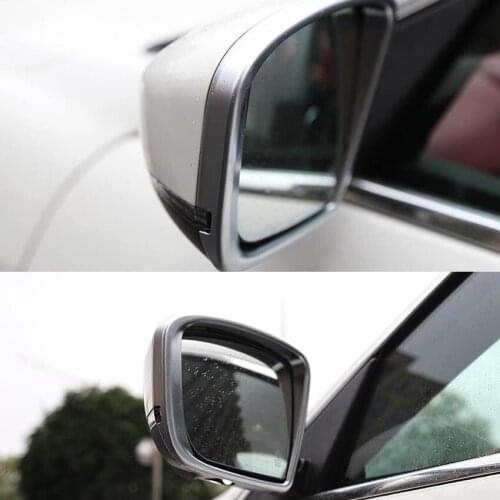 2Pcs/pair Car Exterior Rearview Mirror Frame Trim Cover Sticker Fit For Maserati Levante ABS Protective Car-styling