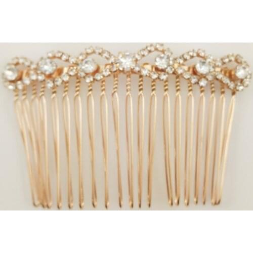 New hot high quality Bow tie style of imitation glass drill Hair Jewerly for women-SC0009