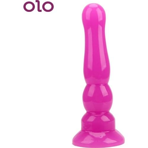 OLO Big Dildo Realistic Penis Suction Cup Big Butt Vagina Stimulate Adult Sex Product Sex Toys for Woman Masturbate Anal Plug