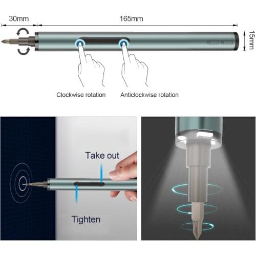 Pro Mini Cordless Small Electric Screwdriver For Phone Motherboard Xbox RC Toys Camera Precise Repair Tool