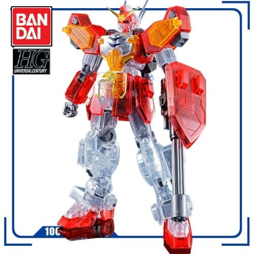 BANDAI HG 1/144 Limit XXXG-01H Gundam Heavyarms(Color Clear) Limit Assembly Model Action Toy Figures Gifts for Children