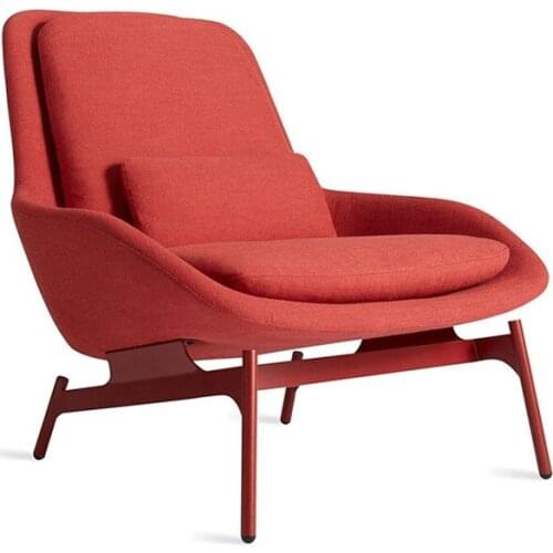 Nordic leisure luxury sofa chair new high-end villa chair modern single hotel coffee discussion chair Modern Fashion floor chair