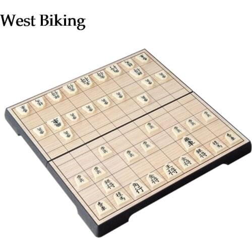 Japan Shogi Magnetic Foldable Japanese Chess Game Board Game Intelligence Toy 25×25×2cm