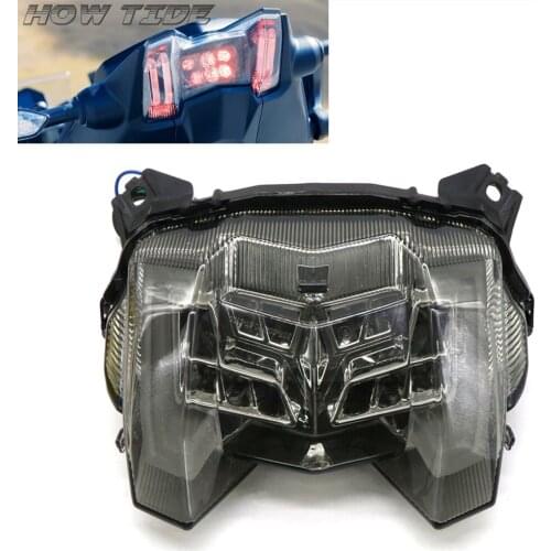 For Yamaha MT-09 MT09 2017 2018 2019 2020 Motorcycle LED Taillight Brake Rear Warning Turn Signal Indicator Lamp Tail Light