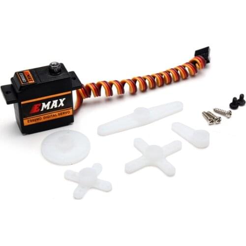 1pc EMAX ES09MD Digital Swash Servo For 450 Helicopter With Metal Gear RC Model