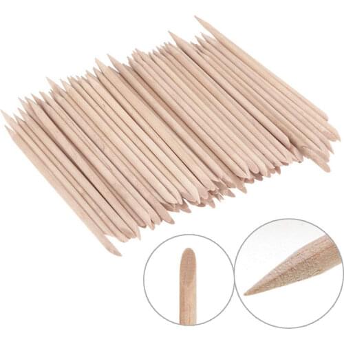 20/50/100Pcs/Set Log Sticks for Cuticle Pusher Cuticle Remove Tool forks for nails Manicures Tools