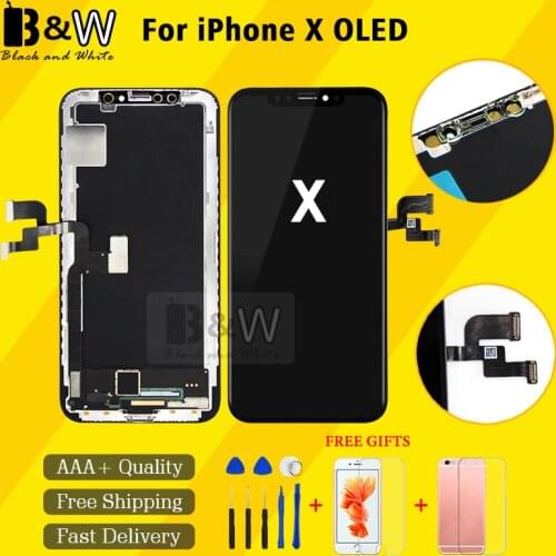 20pcs/lot Top Quality AAA LCD Replacement 5.8'' Inch For iPhone X LCD Display With Touch Screen Digitizer DHL Free DHL Shipping