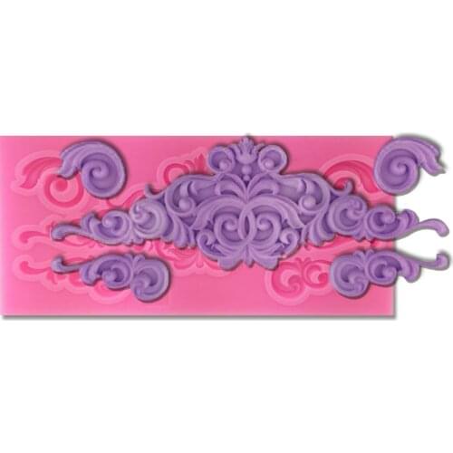 3D Food-grade Silicone Mold Classical Totem Cake Decorating Tool Chocolate Candy Jello Baking moldes de silicona para reposteria