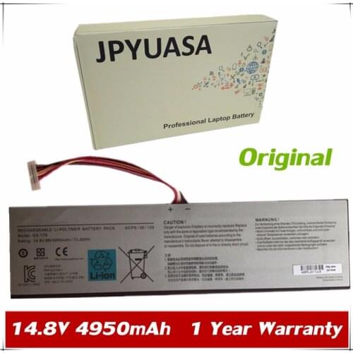 7XINbox 14.8V 4950mAh Original GX-17S Laptop Battery For GIGABYTE AORUS X3, X3 PLUS V3, X7, X7 v2 , X3 Plus v5, X5S