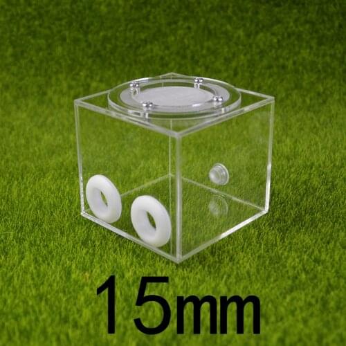 Acrylic High Transparent Ant Activity Area Test Tube Connection Nest DIY Ant Farm Feeding Box 15 Caliber Test Tube Nest