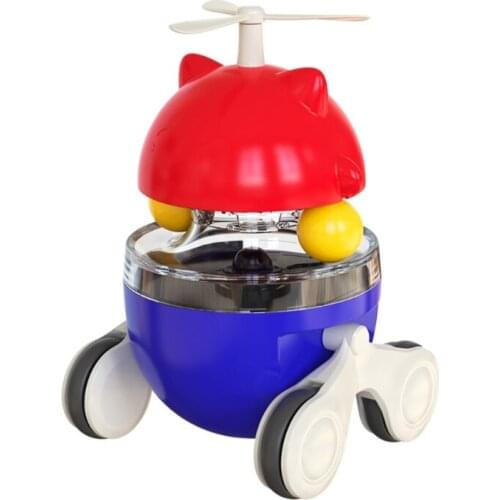 Automatic Pet Slow Feeder Treat Ball Cat Dog Toy for Pet Increases IQ Interactive Food Dispenser Ball Tumbler Car Design
