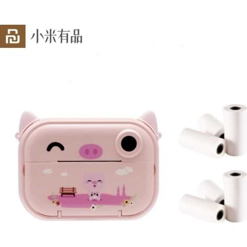 Youpin ZEGA Instant Photo Camera Mini Children Camera For Kids Camera Instant Print Thermal Polaroid Printer Birthday Gifts