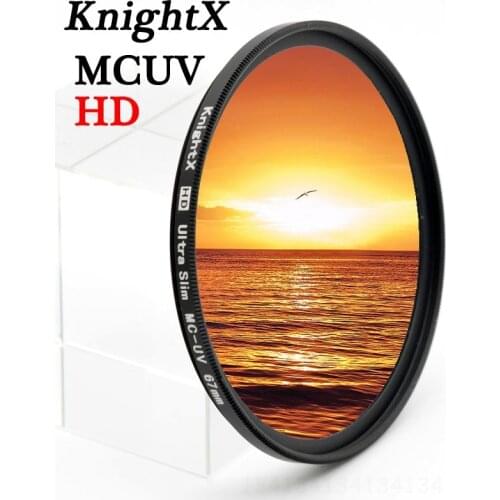 KnightX HD MCUV MC 49mm 52mm 55MM 58MM 62 67MM 72MM 77MM FILTER UV LENS for Nikon canon t3i D3100 D3200 D5200 D7100 d5300 d3300