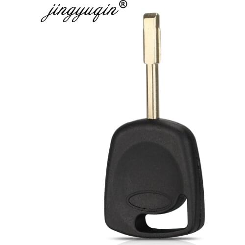 Jingyuqin Transponder Uncut Blank Blade Key Shell For Ford Focus Mondeo KA Jaguar XJ8 Transit Connect Uncut No Chip