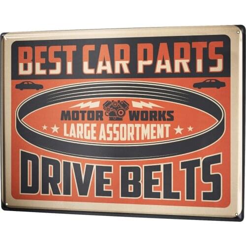 SINCE 2004 tin Plate Nostalgia car Retro car Parts