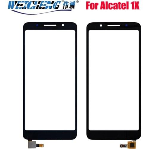 For Alcatel 1X 5059D 5059 touch Screen Glass sensor panel lens glass replacement for Alcatel 1X 5059D