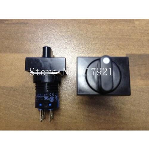 [ZOB] Japans IDEC and AS6-YP three 16MM NO NC third gear rotary button button --10PCS/LOT