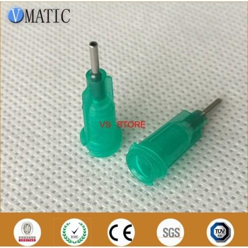 High Quality Non-Sterilized 100Pcs 1/4'' Inch 18G Luer Lock Dispensing Needle