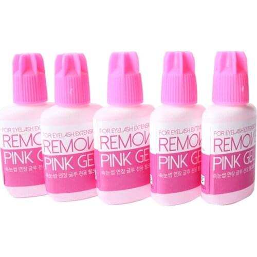 15g Pink Gel Remover For Eyelash Extension Glue From Korea Removing Eyelash Extensions