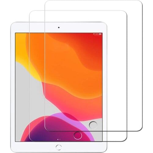 2 Pack Tempered Glass For Apple iPad 10.2 Inch 2019 Screen Protector A2197 A2198 A2200 A2232 Anti Fingerprint HD Protective Film