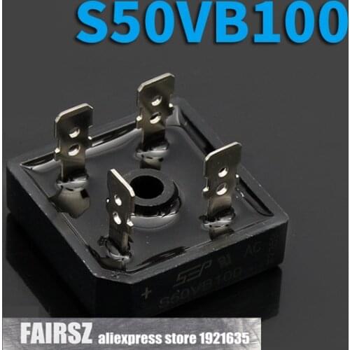 20PCS New Original Square Rectifier Bridge S50VB100