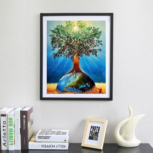5D DIY Diamond Embroidery Season Tree Animal Diamond Painting Full Square Landscape Cross Stitch Mosaic Art Home Decoration