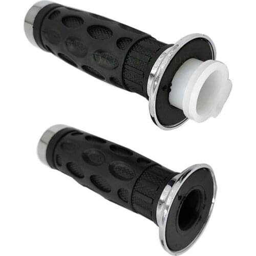 7/8'' THROTTLE GRIP SET FOR QMB139 GY6 50cc 60cc 80cc 100cc 125cc 150cc Chinese SCOOTER Moped PRO BAT NEW