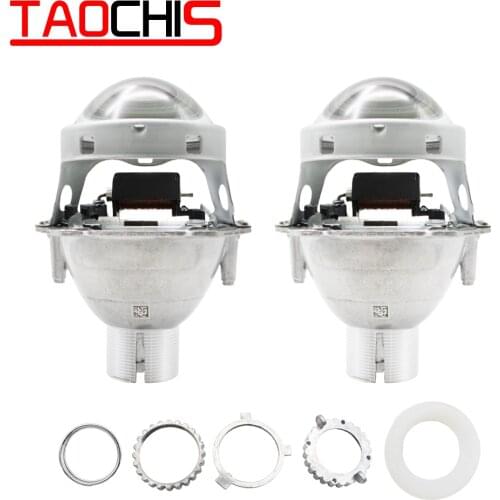 TAOCHIS Auto Head Light 3.0 Inch Bi Xenon Projector Lens Replace 3R G5 HELLA H4 Lossless Installation Non-destructive