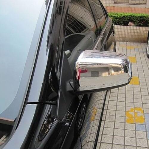For Mitsubishi Lancer ex 2008-2011 2012 2013 2014 ABS Chrome Side Door Rearview Mirror Cover Trims Car Exterior Accessories