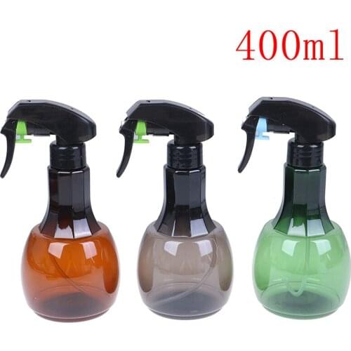 3Colors 400m Wet hair bottles Refillable Fine Mist Hairdressing Spray Bottle Atomizer Barber Empty Water Salon Hairstyling Tool
