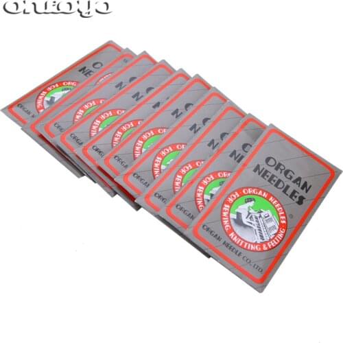HA*1 Sewing Needles Japan ORGAN House Sewing Machine Needles For JUKI DDL-555 For SINGER BROTHER 10pcs