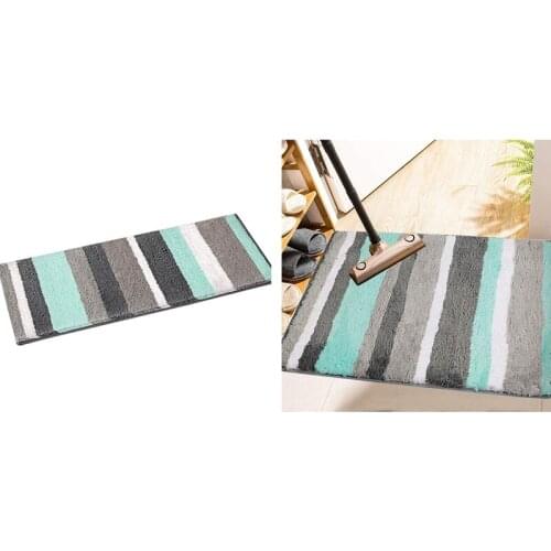 Bathroom Rug Mat,Extra Soft and Absorbent Microfiber Shower Carpet Rug, Non-Slip Machine Washable Quick Dry